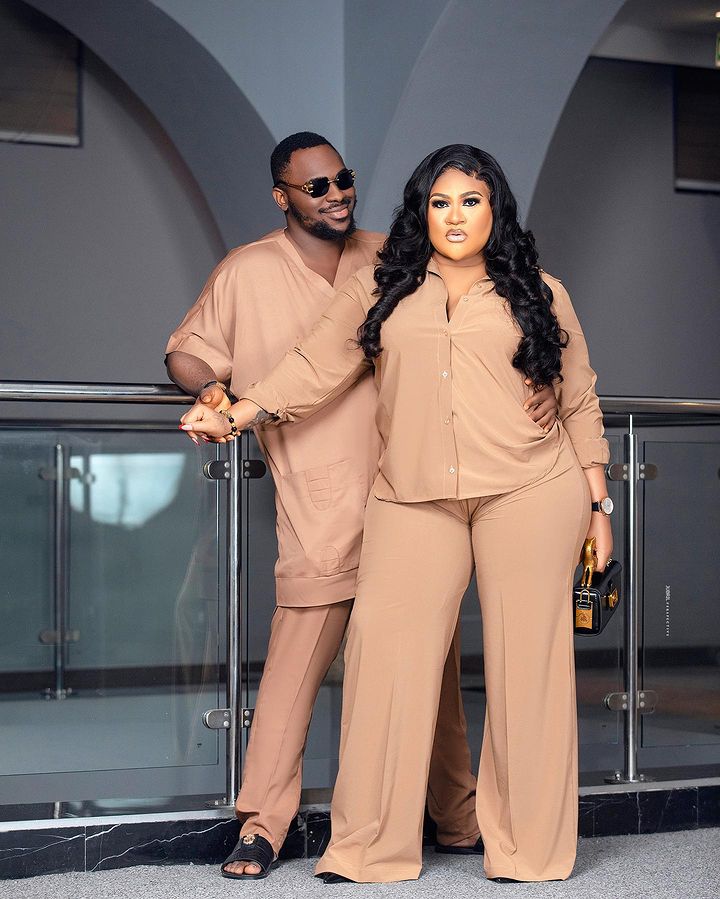 Nkechi Blessing gushes over boyfriend as he surprises her