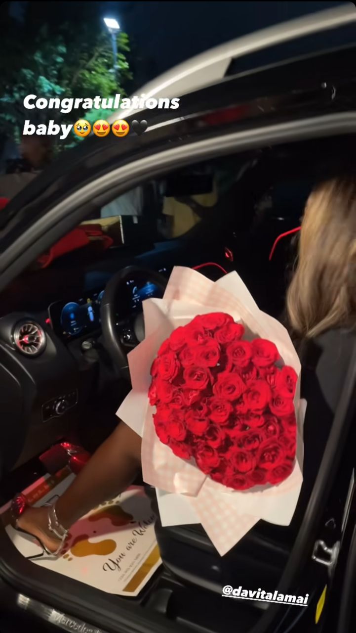 Zlatan Ibile surprises baby mama, Davita with new Benz, others on her 27th birthday