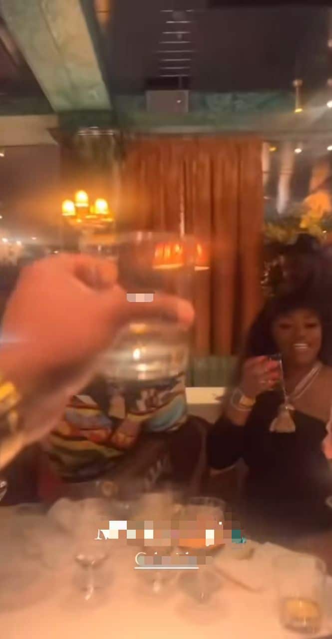 Chioma Adeleke rocks pendant made by husband in memory of their late son, Ifeanyi