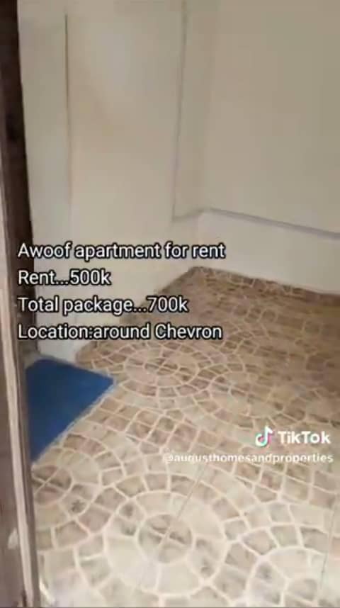 N700k apartment in Chevron, Lagos State