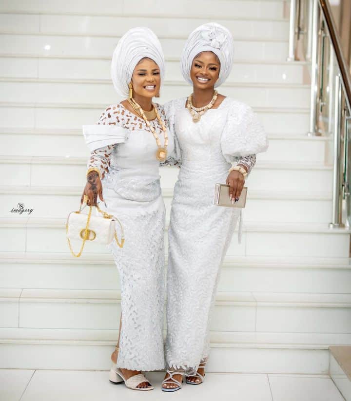 Iyabo Ojo and her daughter, Priscilla