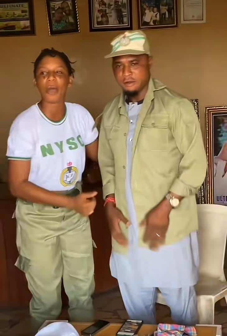 Moment mother of three offers first NYSC salary to husband