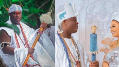 Ooni of Ife welcomes twins with Queen Tobi