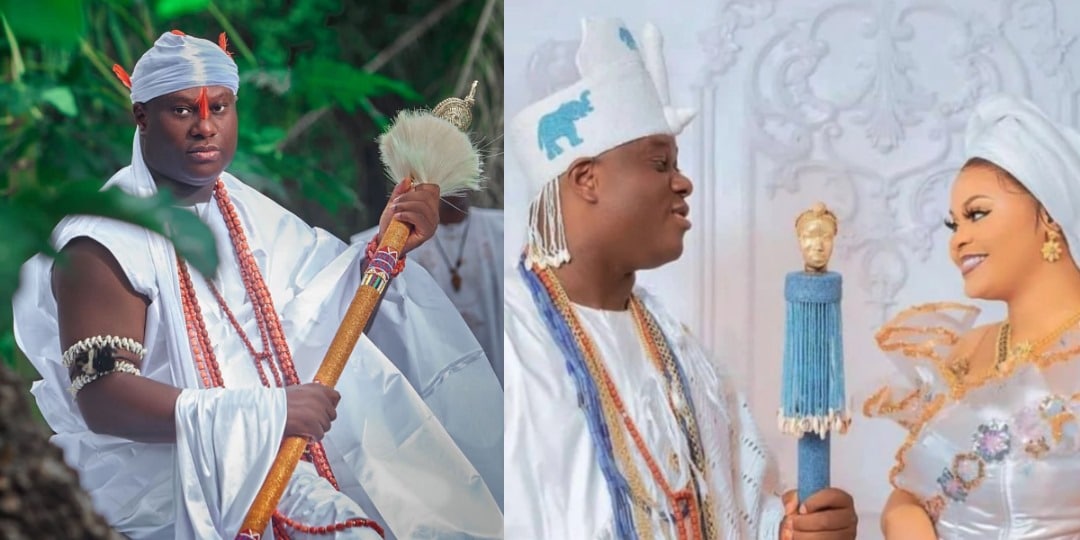 Ooni of Ife welcomes twins with Queen Tobi