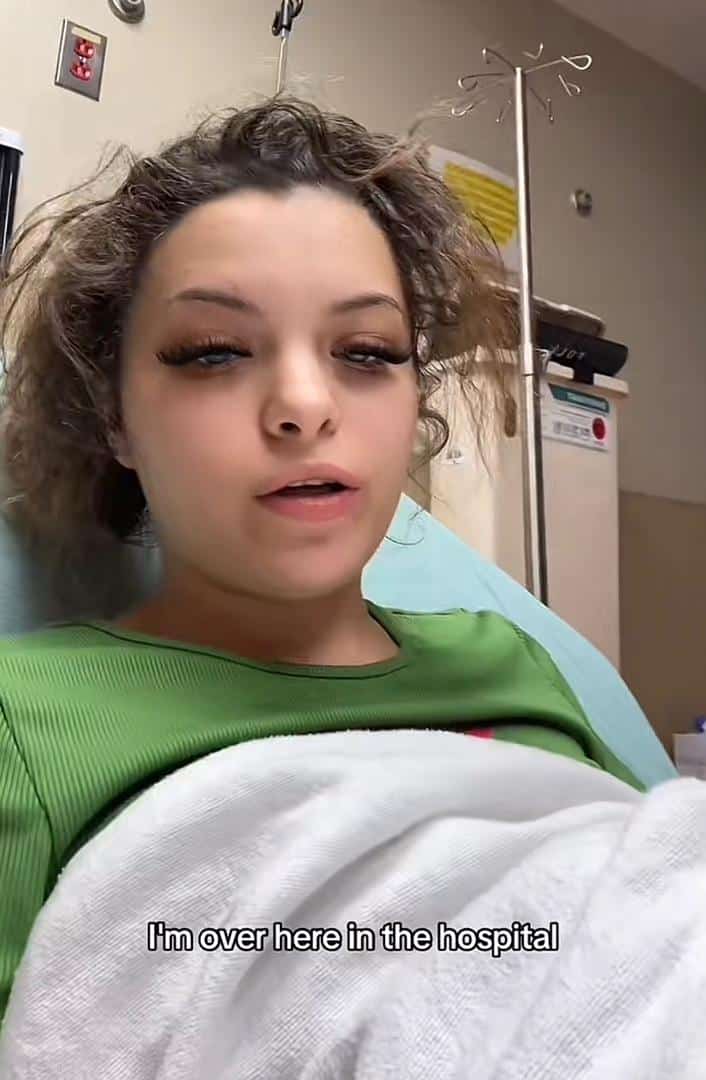 "Is the baby really mine?" - Lady in labour loses cool following quiz from baby daddy