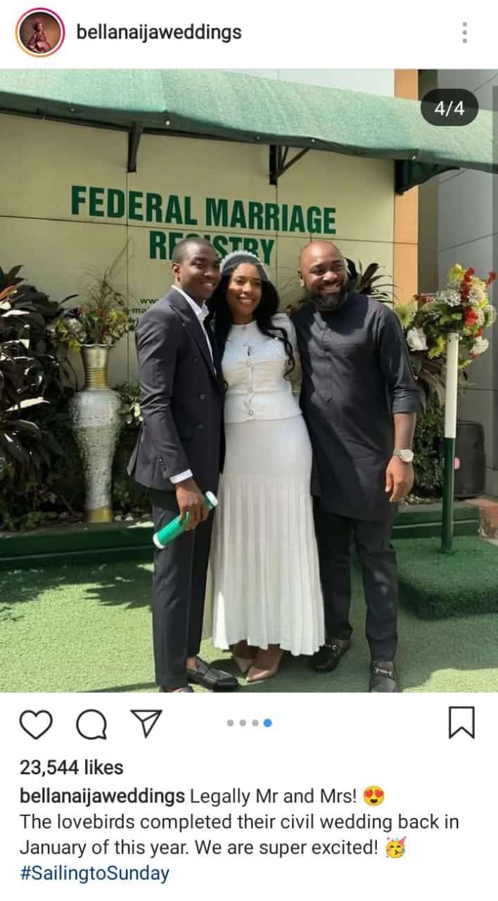 Theophilus Sunday e sua noiva jamaicana se casam legalmente