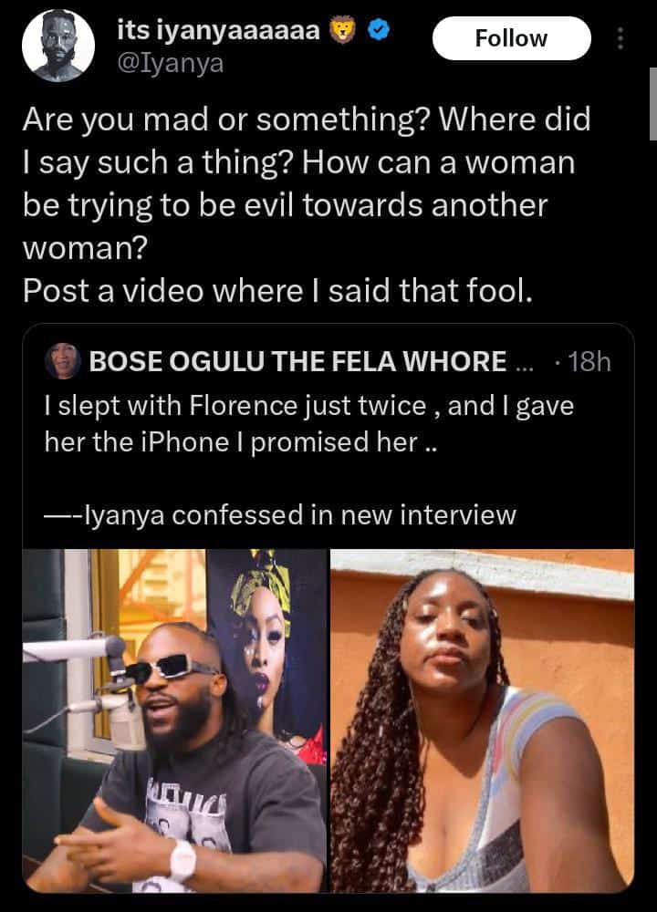 Iyanya reacts to claims he slept with a fan before gifting her an iPhone