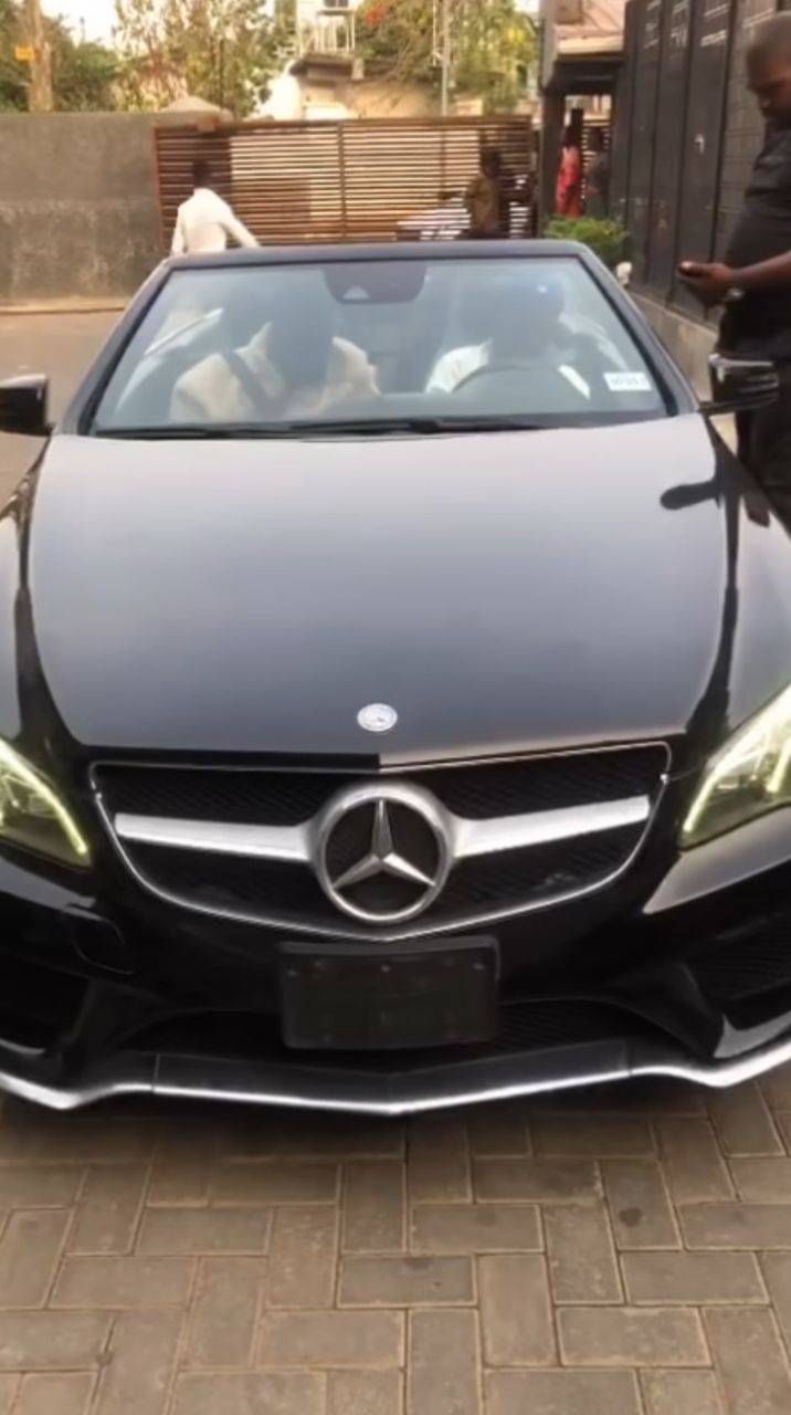 Portable gets new Mercedes Benz as gift