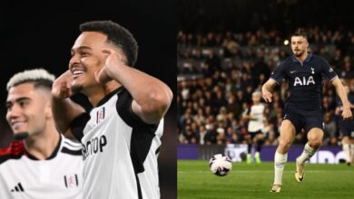 EPL: Fulham's Muniz bags brace in stunning 3-0 win against Tottenham