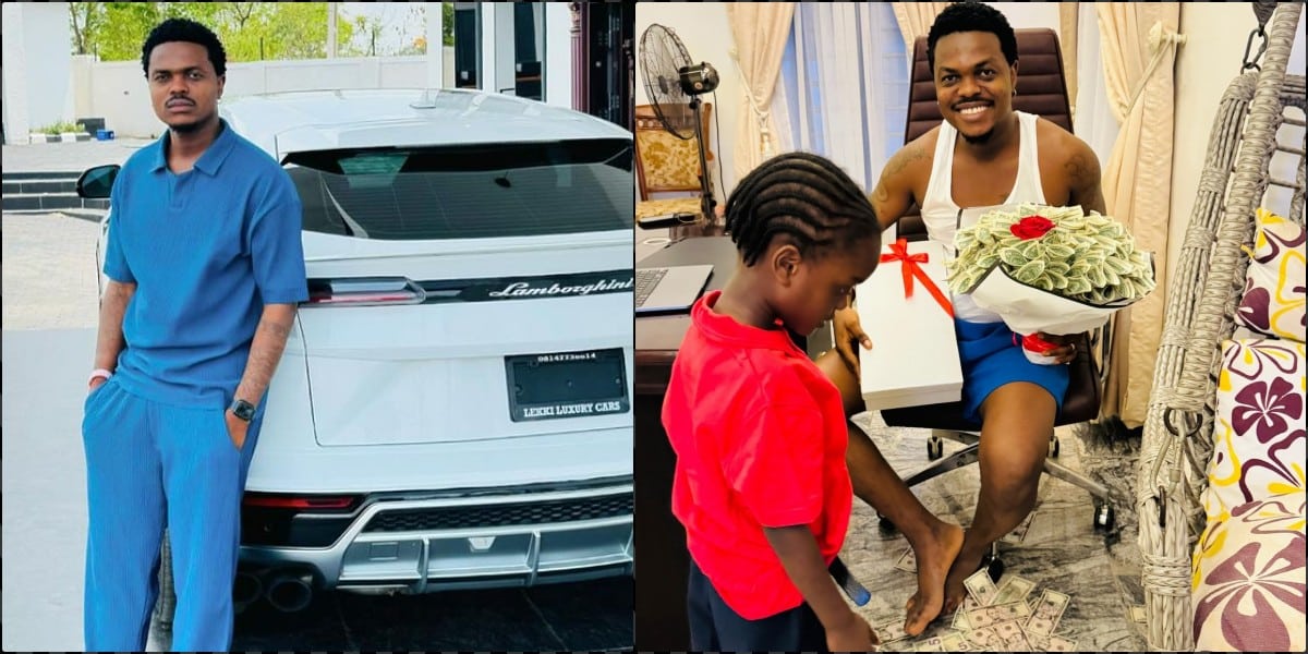 "My wife and son woke me with K" - Blord marks 26th birthday in style