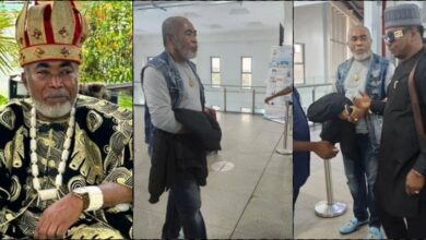 Zack Orji jets to the UK for post-surgery evaluation following brain surgery