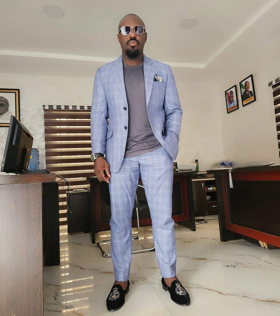 "Small Maggot" - Jim Iyke drags troll who described his fashion sense and 'failed career' as "unwise"