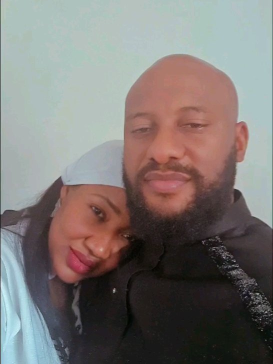 “My soulmate” – Yul Edochie gushes over wife, Judy Austin as they share lovey-dovey moment 