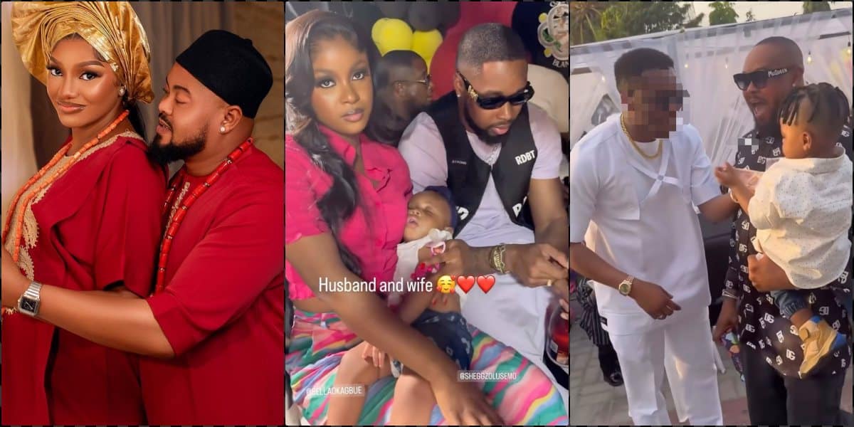 Bella, Sheggz, others join Chomzy to celebrate stepson's birthday