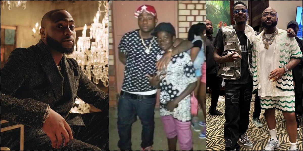 Ugandan artist shares throwback photo following performance with Davido