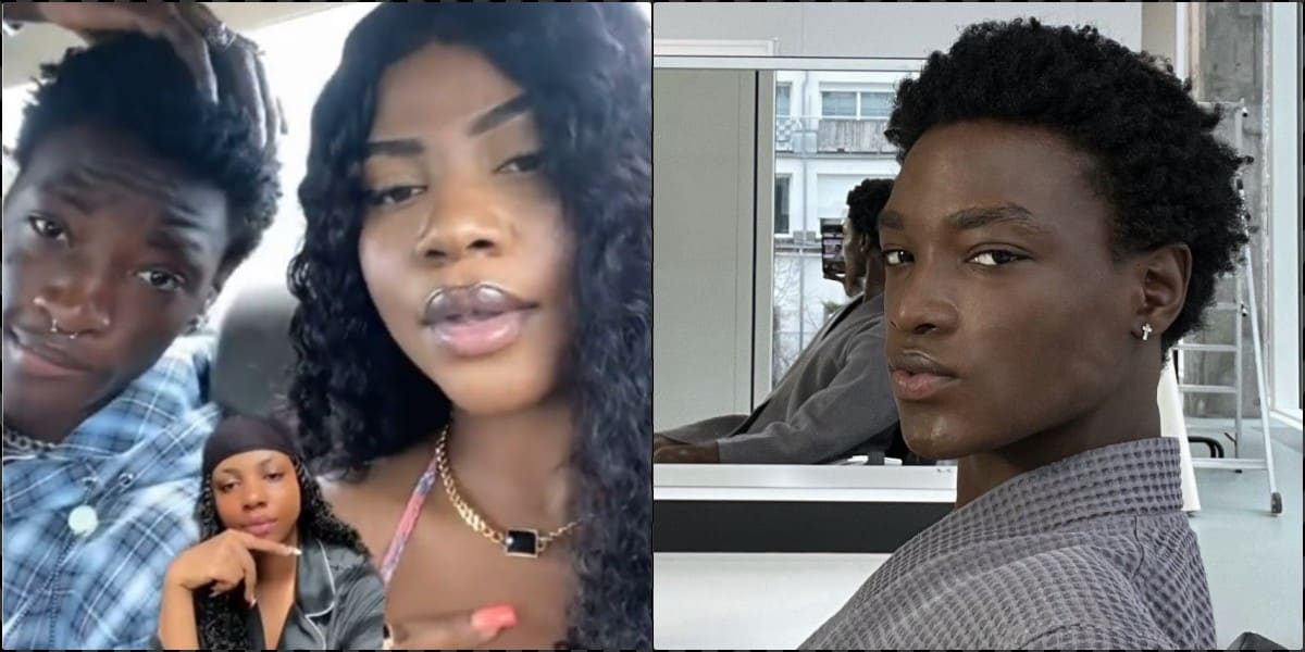 TikToker, Flossy Naci accuses her boyfriend, Jhay of being gay