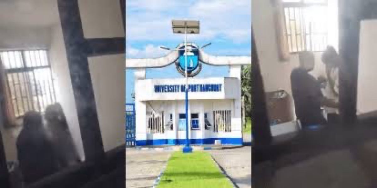 UNIPORT says video accusing lecturer of molesting student untrue