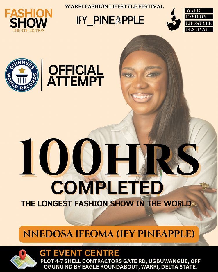 guinness world record longest fashion show