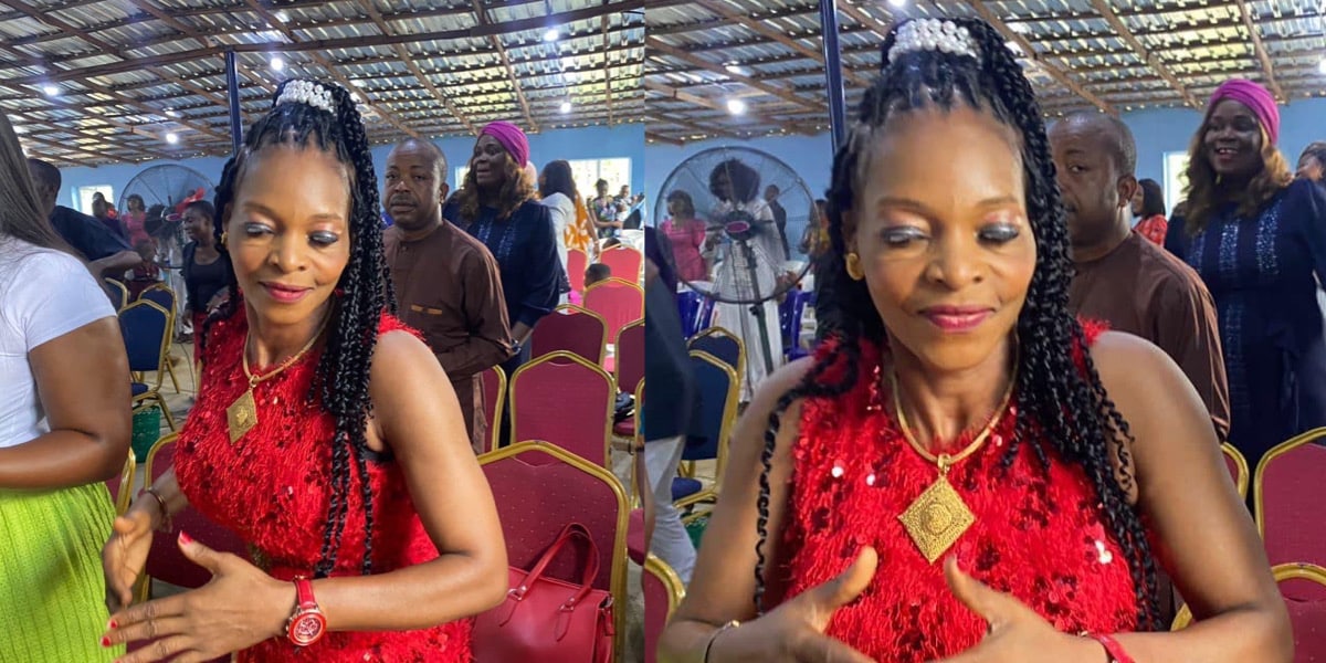 Reactions as Anyim Veronica testifies in another Dunamis church
