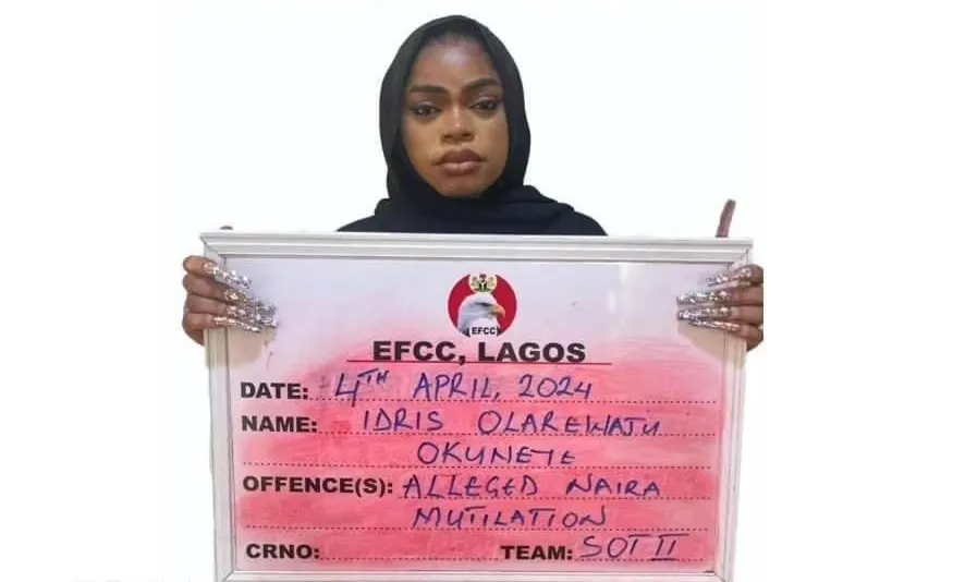 JUST IN: NCS moves Bobrisky to Kirkiri prison