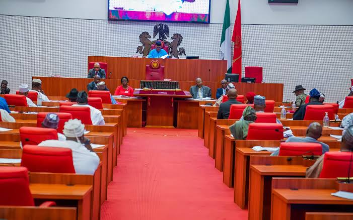 Shameful moment Nigerian senators fought over sitting arrangement at renovated hallowed chamber