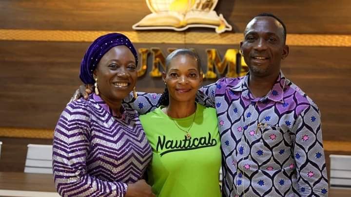 Anyim Veronica meets with Pastor Paul Enenche 