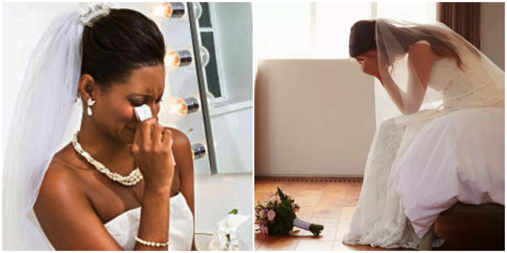 Drama as bride catches groom's mother breastfeeding him in restroom on