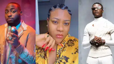 Davido reacts after Nkechi Blessing revealed reason behind beef between Davido and Wizkid