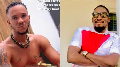 Actor Tochukwu narrates how he poured 'Fanta' into river before boarding and how boat carrying Junior Pope and others capsized