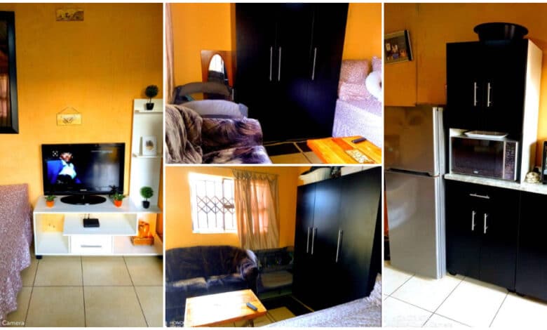 "‘Everything is on point" - Lady living in a one-room apartment shows off her neatly arranged space