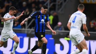 Serie A: Inter maintain 14-point lead in 2-0 win against Empoli