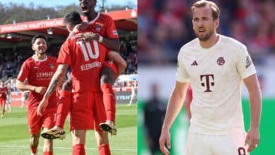 Bundesliga: Bayern give up two-goal lead as Heidenheim stun with 3-2 comeback