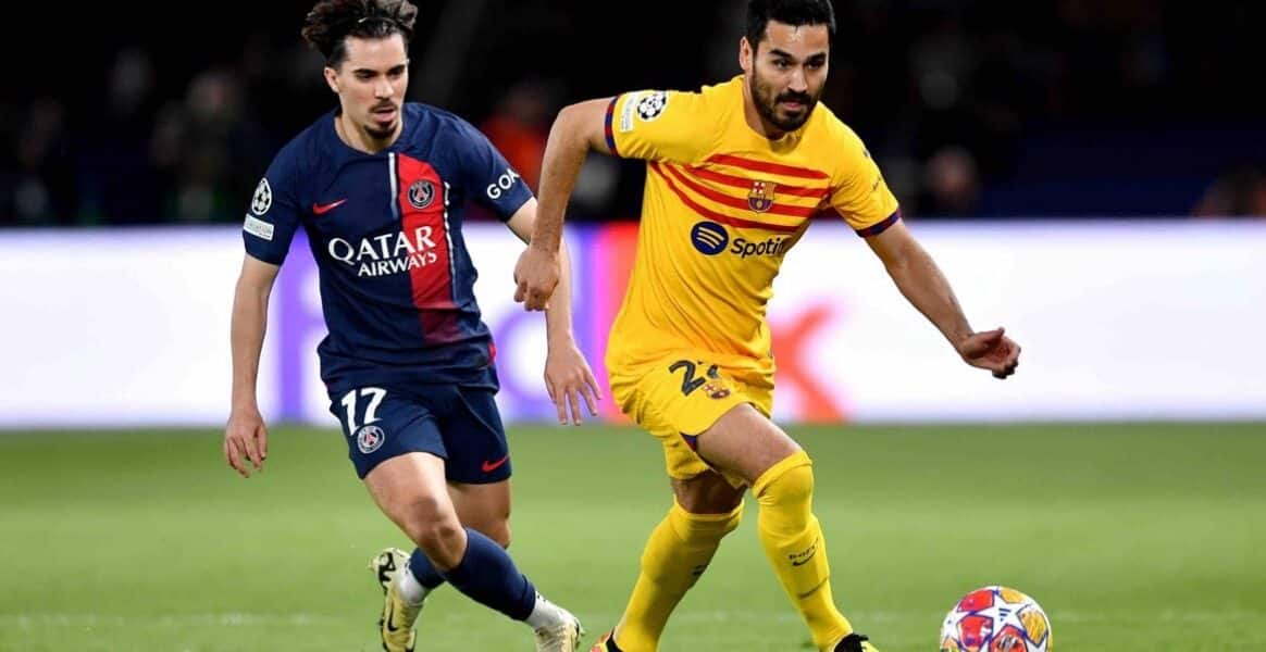 UCL: Raphinha stars as Barcelona edge PSG 3-2 in France