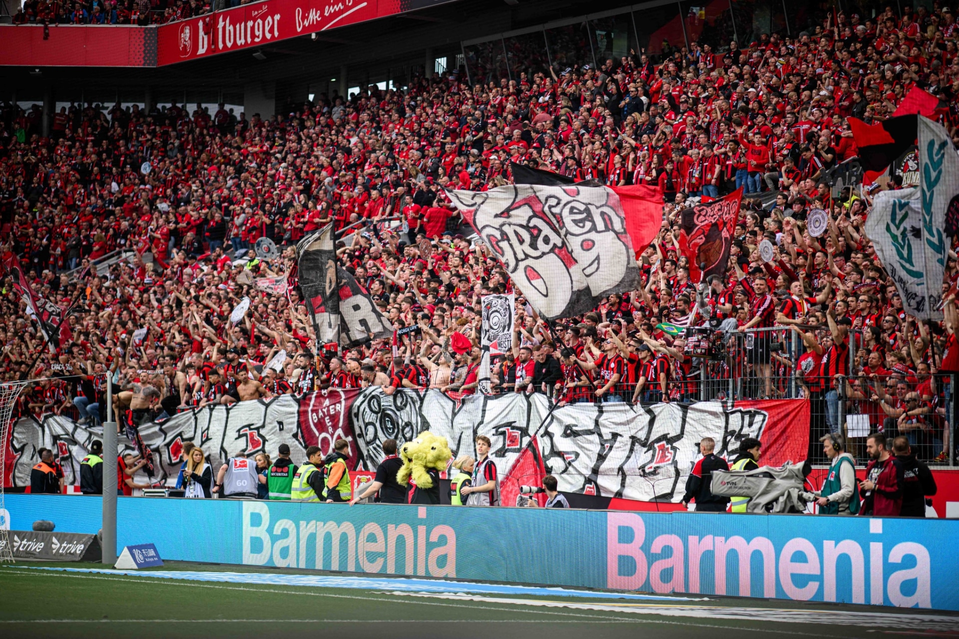 Boniface on target as Leverkusen clinch historic Bundesliga title in style