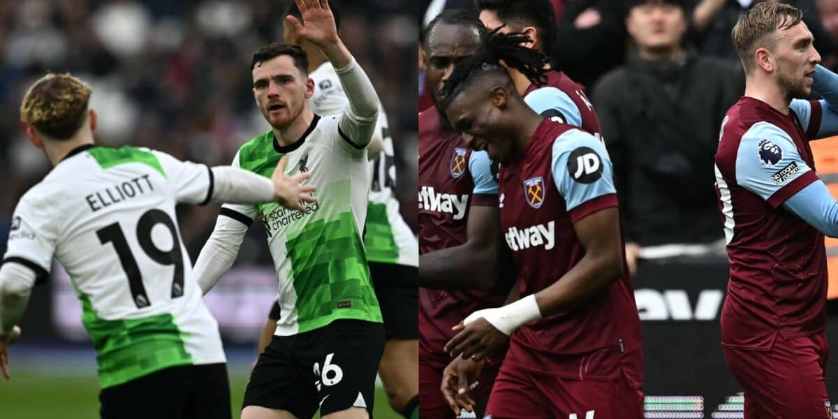 Klopp, Salah clash on touchline as Liverpool struggle to 2-2 draw against West Ham