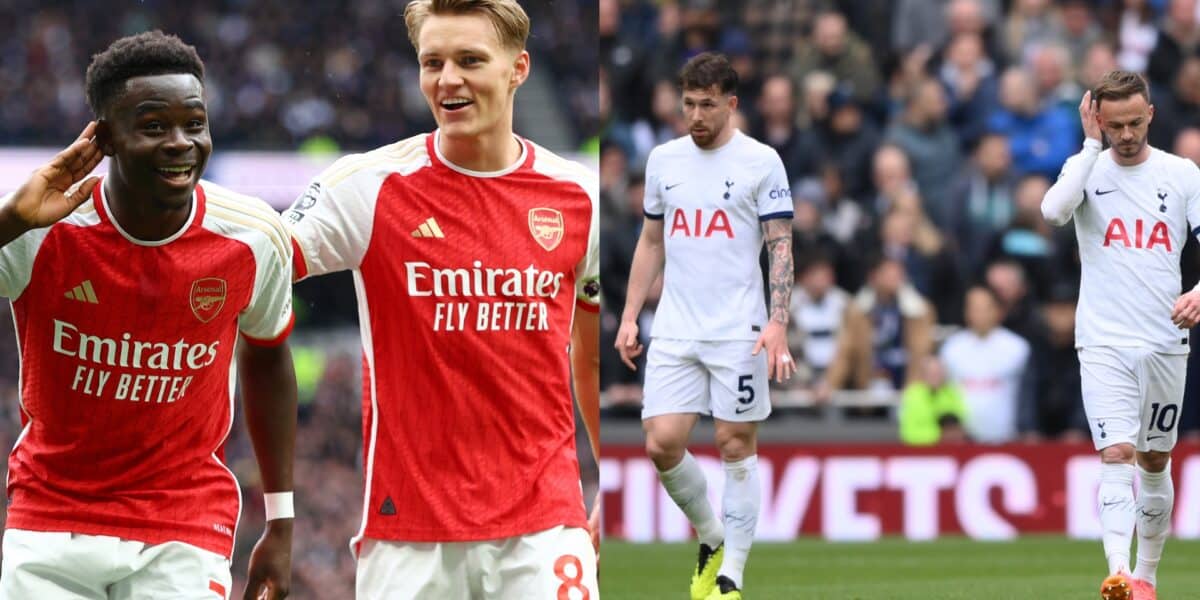 Arsenal pick narrow win against Tottenham in North London Derby