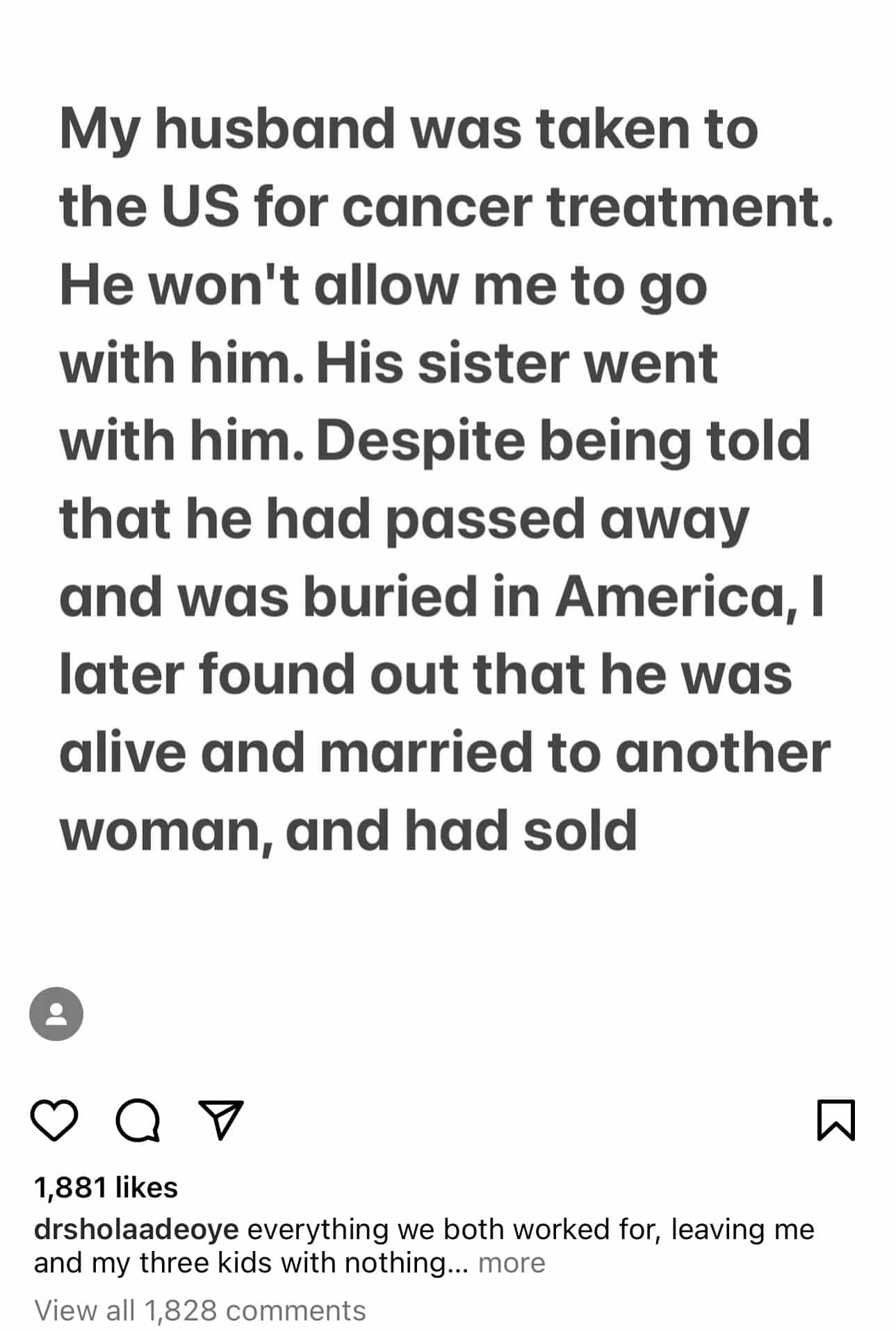 Mother of three finds out husband faked his death, remarries in America