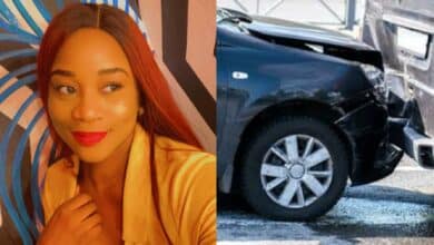 Lady Lagos motorist woo bash car