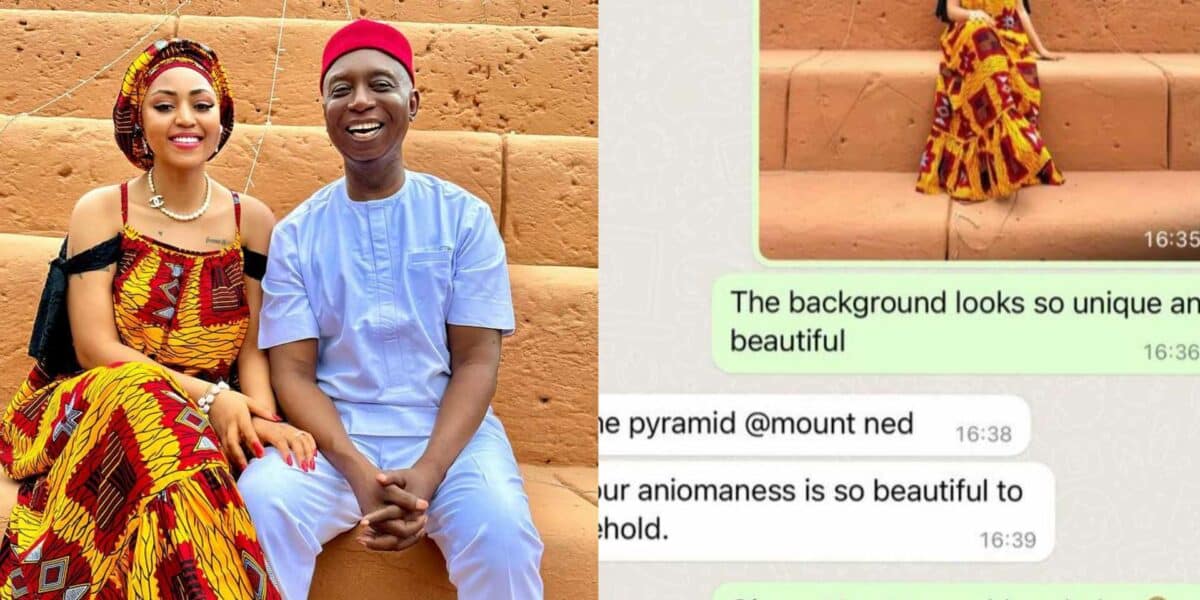 Ned Nwoko Regina Daniels praises