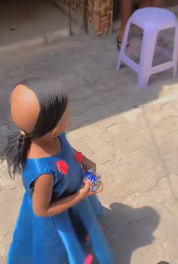 Lady flaunts the luxurious hairstyle she made for her ex-boyfriend’s daughter