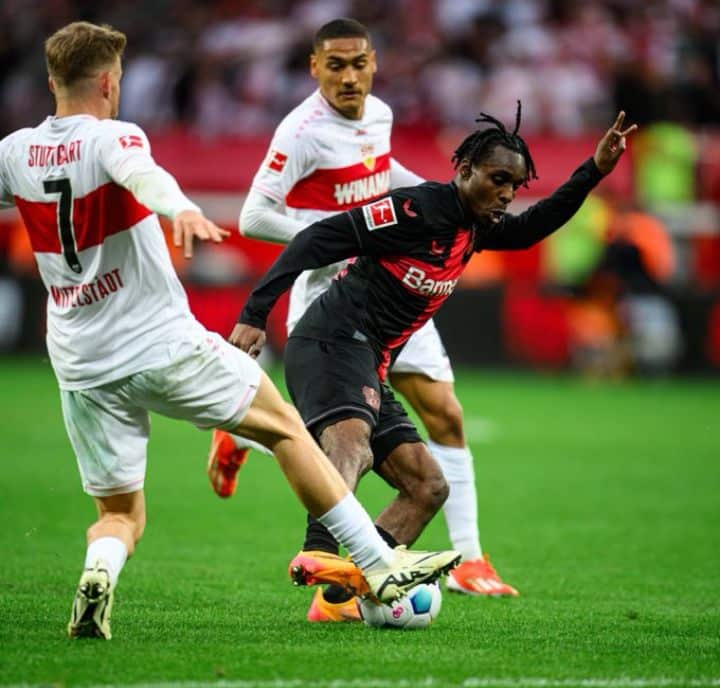 Leverkusen escape Stuttgart scare with die-minute equalizer to extend unbeaten run