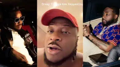 “I just wake up hear say my guy don buy private jet” — Peruzzi shocked at Davido’s recent purchase