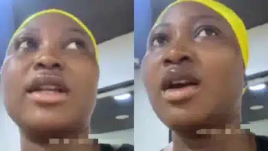 Lady confronts fellow gender with body odor at the gym