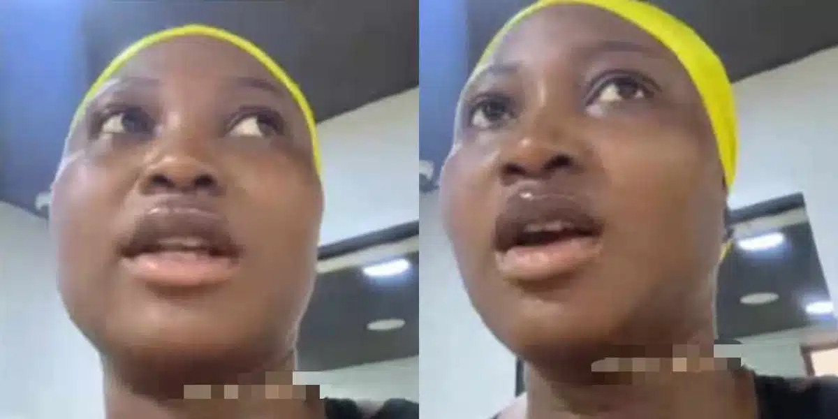 Lady confronts fellow gender with body odor at the gym