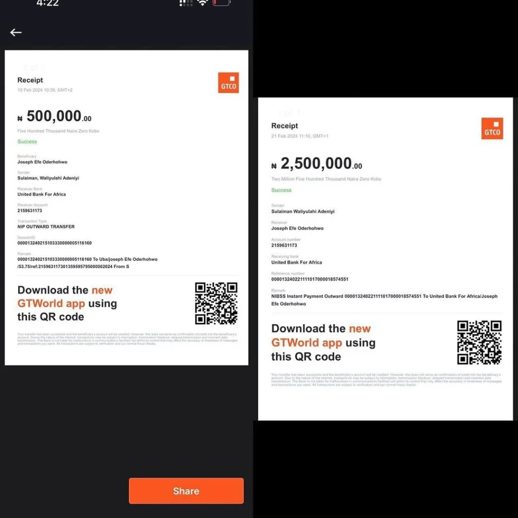 Upcoming artist drags Carter Efe for refusing to promote his song after paying N3 million