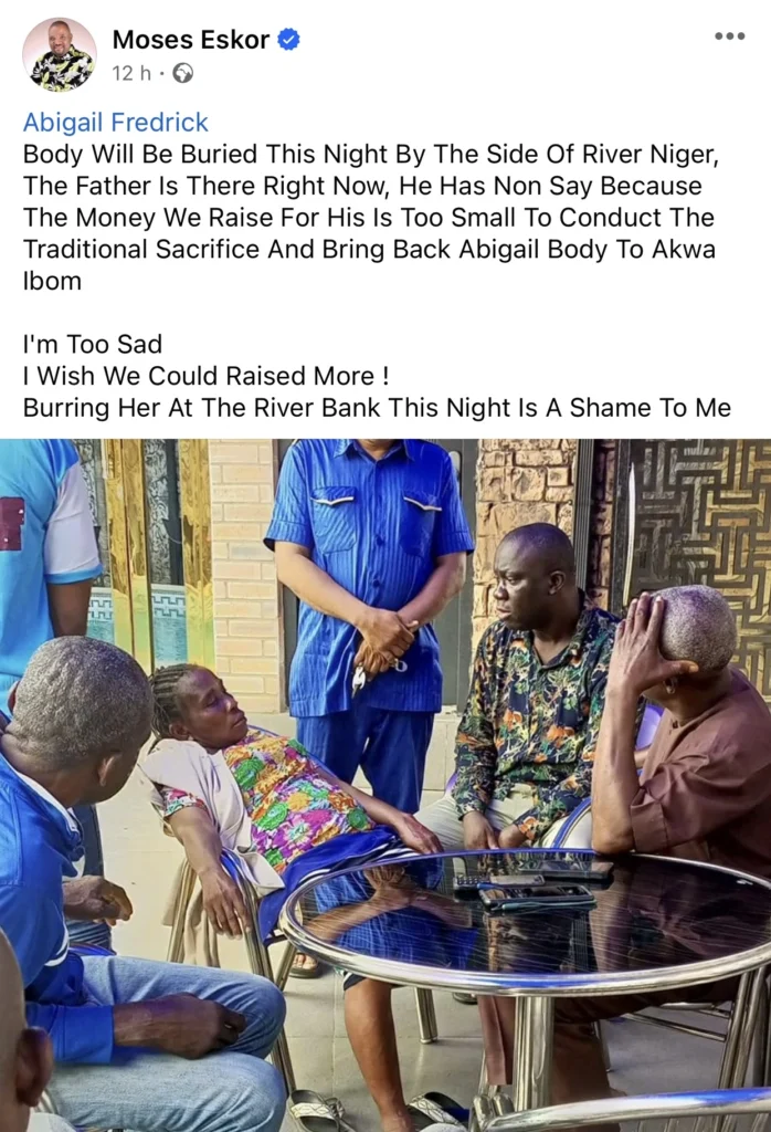 Jnr Pope update: Body of the makeup artist buried at the river bank