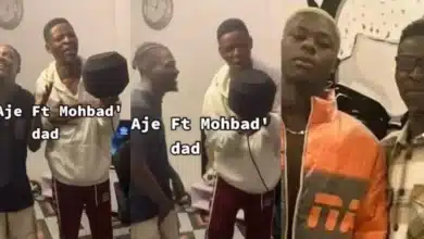 Netizens rage as Mohbad’s father starts rap career