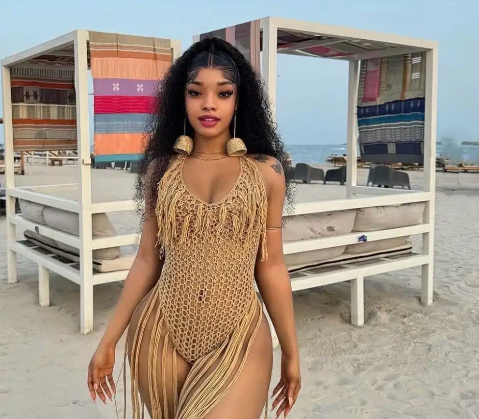 Nigerians dig up old video of Nicki DaBarbie smoking