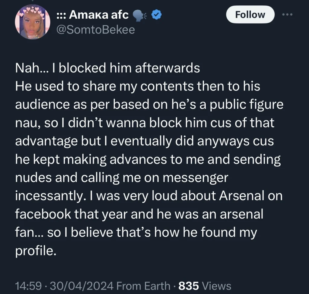 Lady makes strong allegations against Yemi Solade