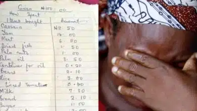 Nigerian housewife's 1980s grocery list goes viral
